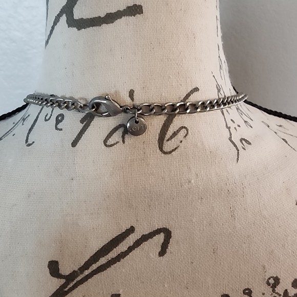 LOFT Multi Layered Silver Tone Necklace - Picture 5 of 5